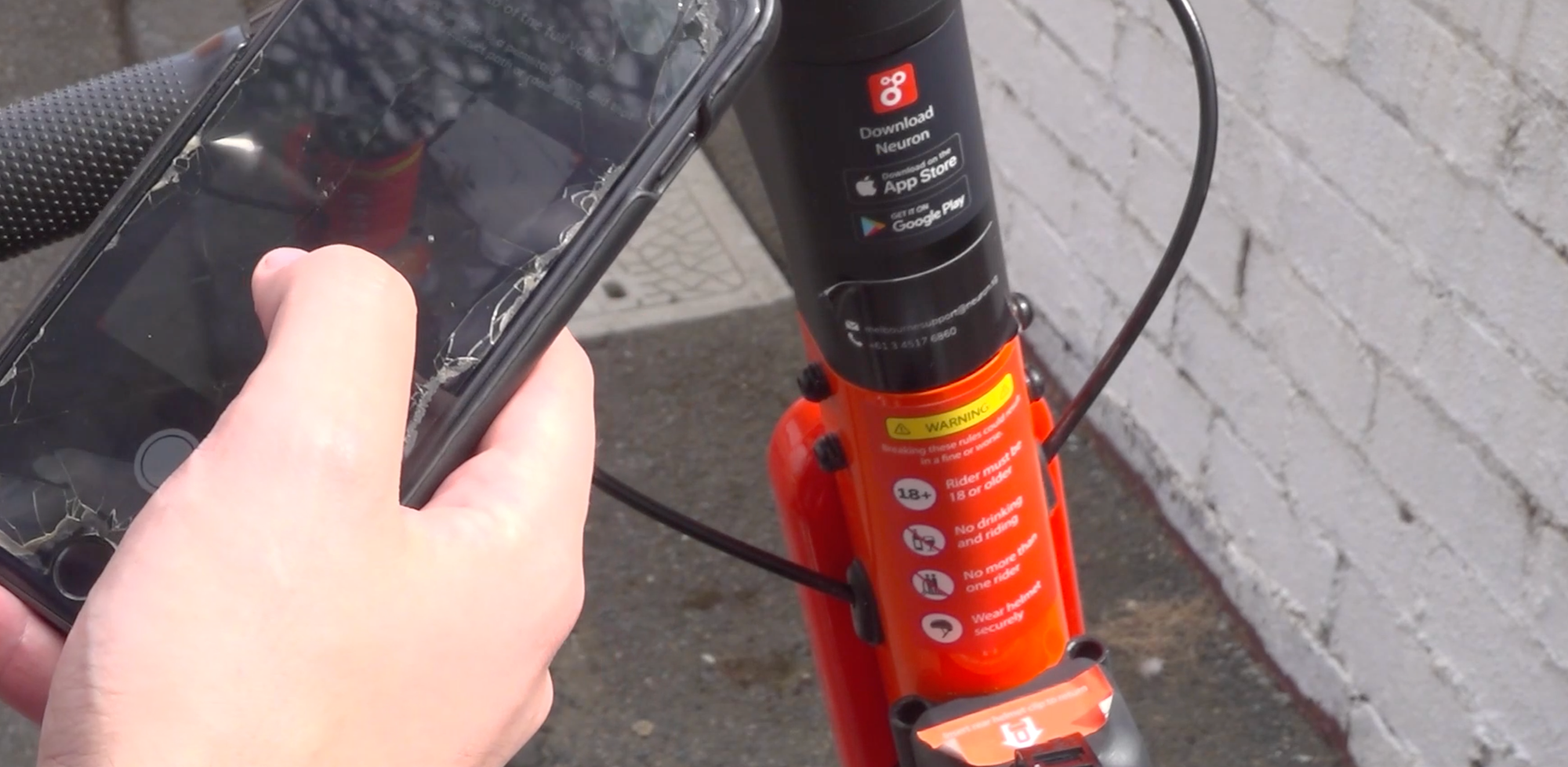 E Scooter trial causes road rule confusion