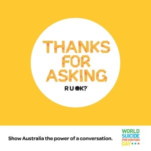 R U OK? Day urges students to start a life-saving conversation