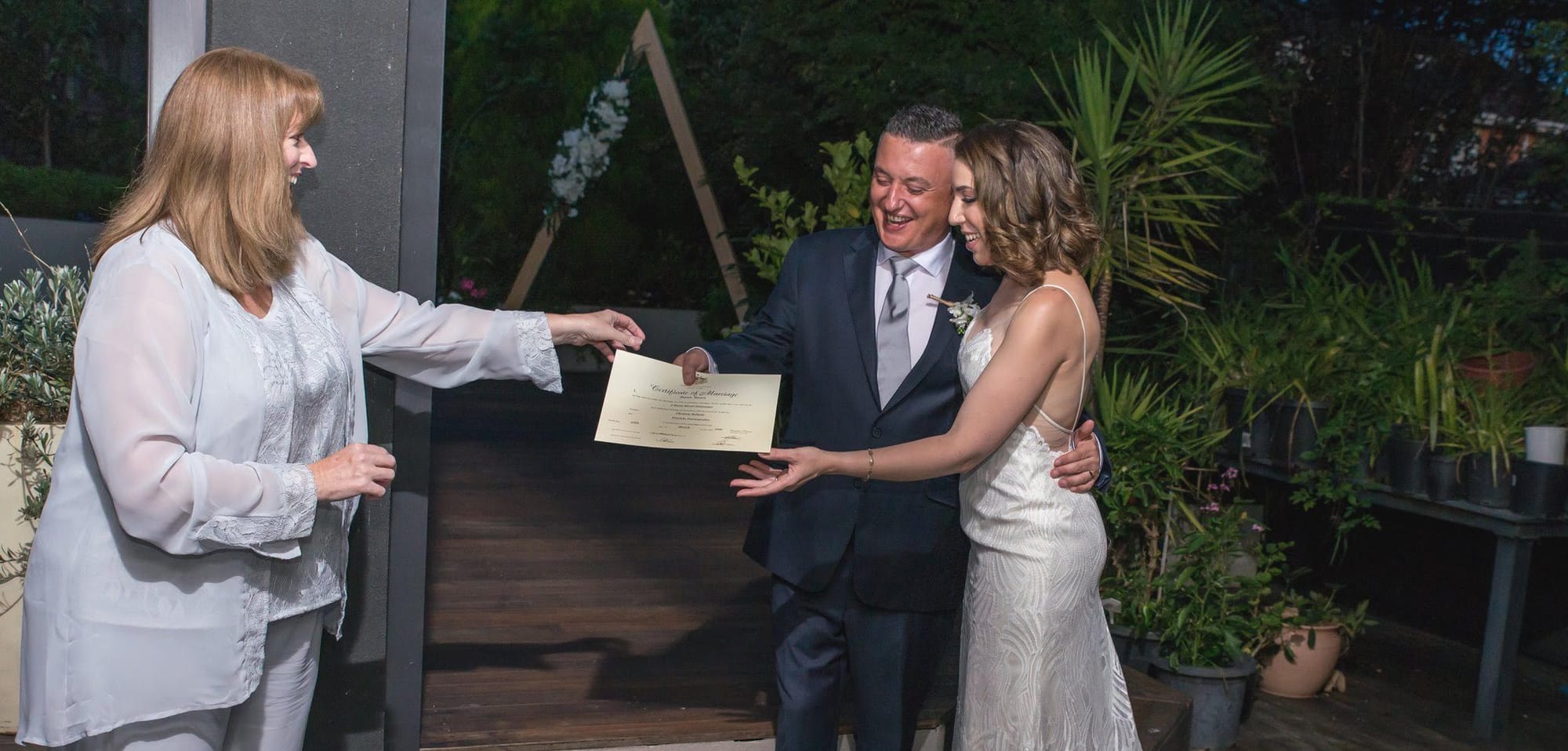 Celebrants get creative to overcome wedding restrictions