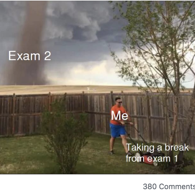 A dangerous trio: Exams, stress and anxiety