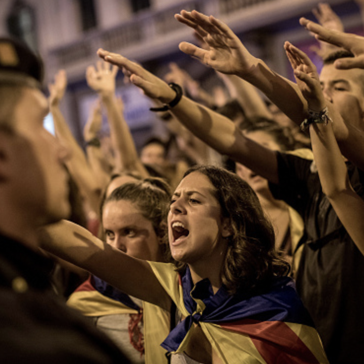 The day Catalonia voted for its independence from Spain