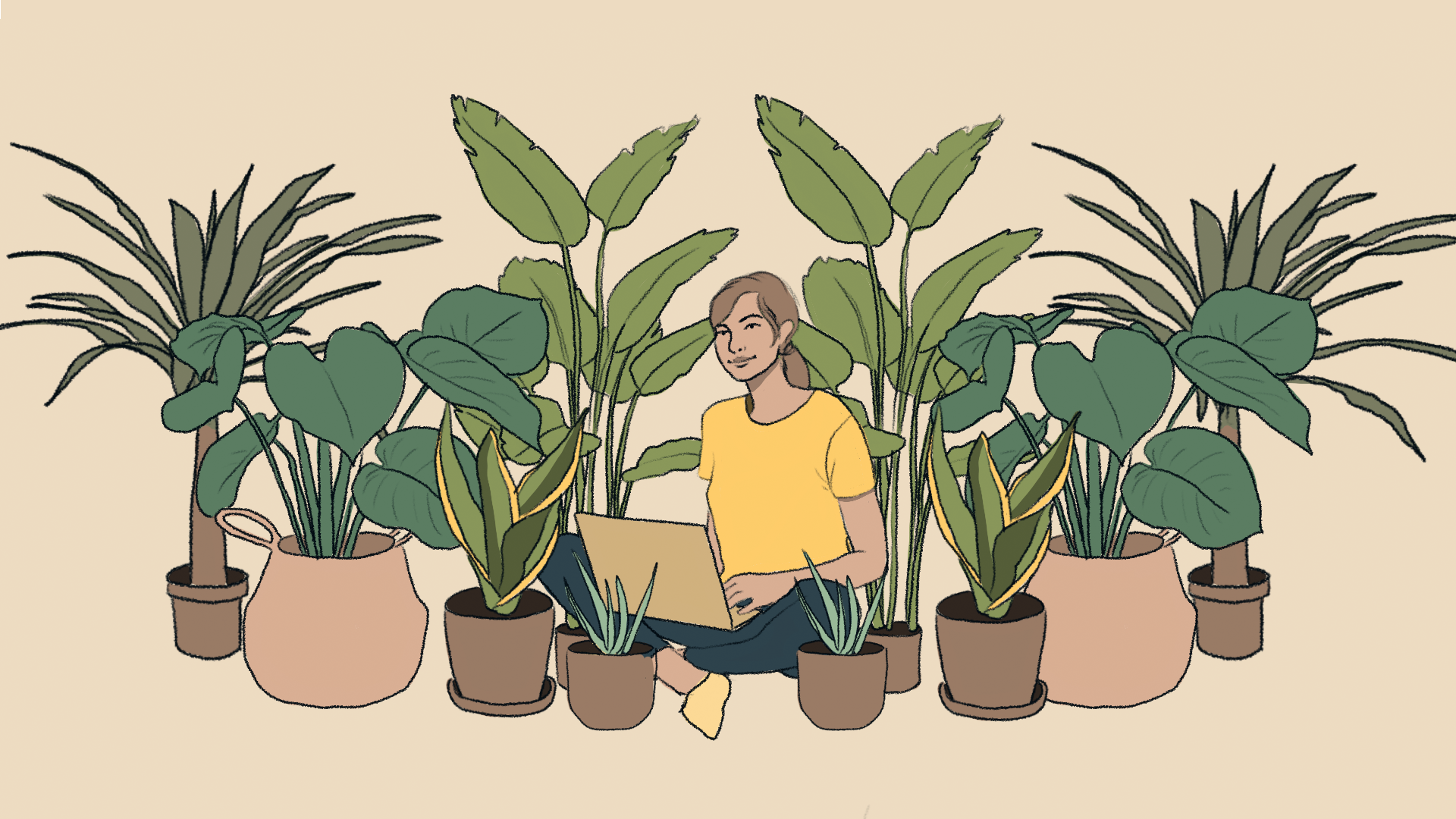 Victorians bring the outside in, as house plant sales grow during lockdown