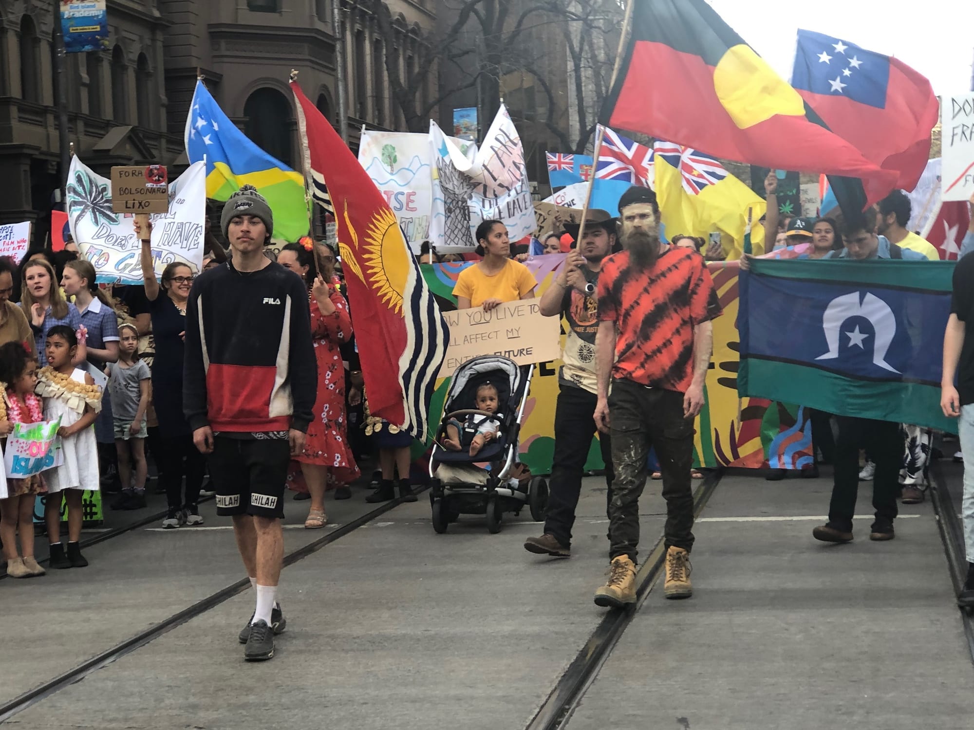 Thousands of students walk out of class demanding action on climate change