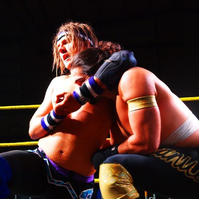 Glamour, games and hard graft: life of a young pro wrestler