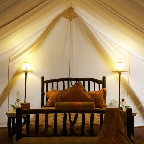 Glamping booms as travellers go for tented luxury