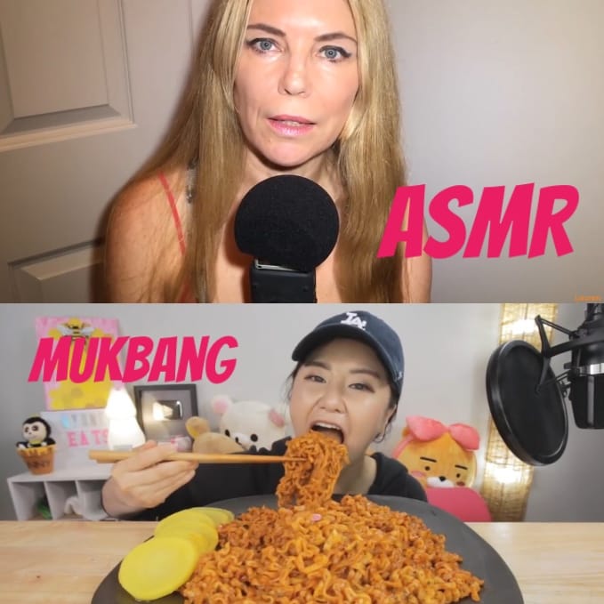 Explore the sensory glory that is slime ASMR and Mukbang