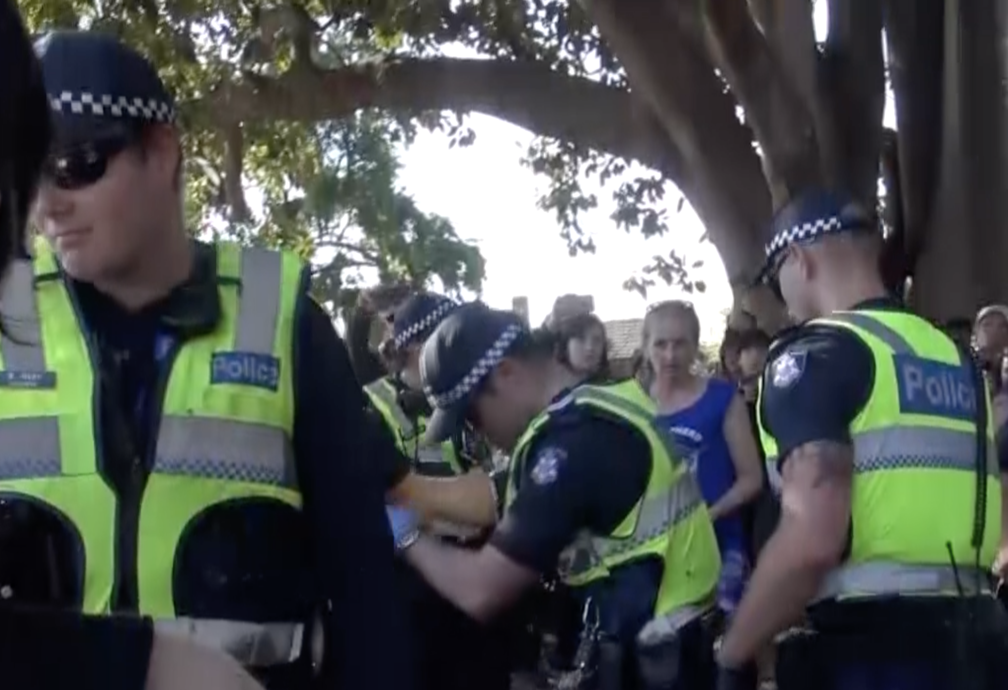 Teenager arrested at pro-cannabis rally