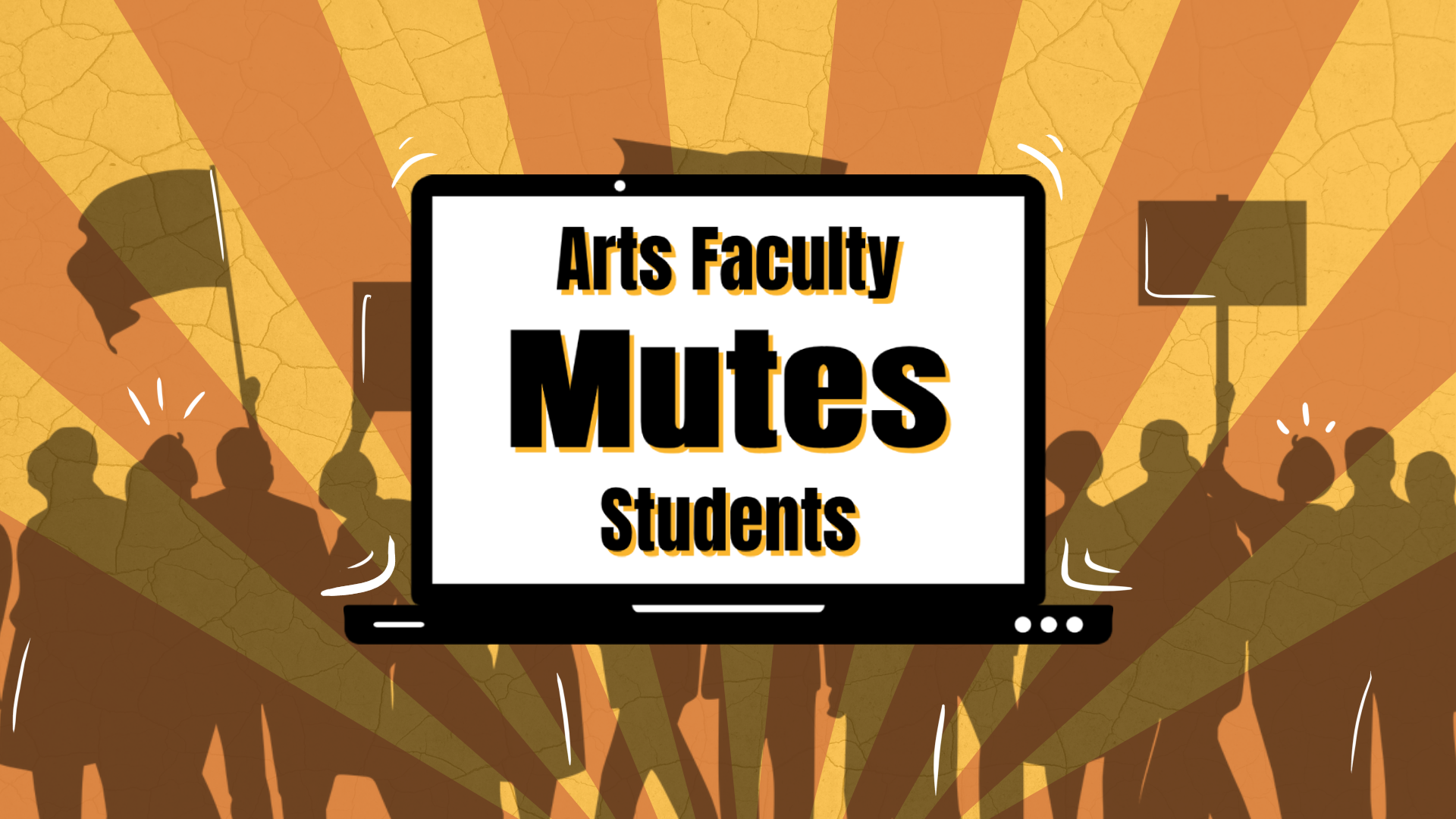 Student muted, removed from Monash Faculty of Arts Q&A