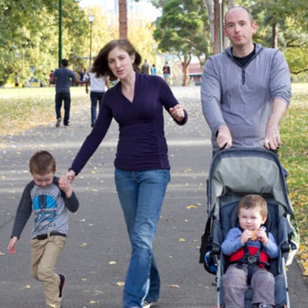 Kids in the city: growing up among Melbourne's skyscrapers