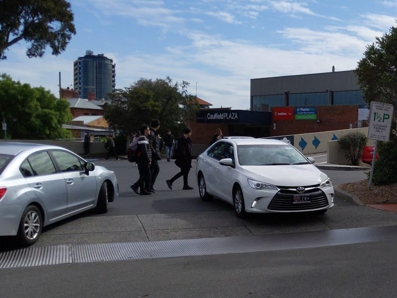 Student mowed down at Monash Caulfield calls for improved campus road safety
