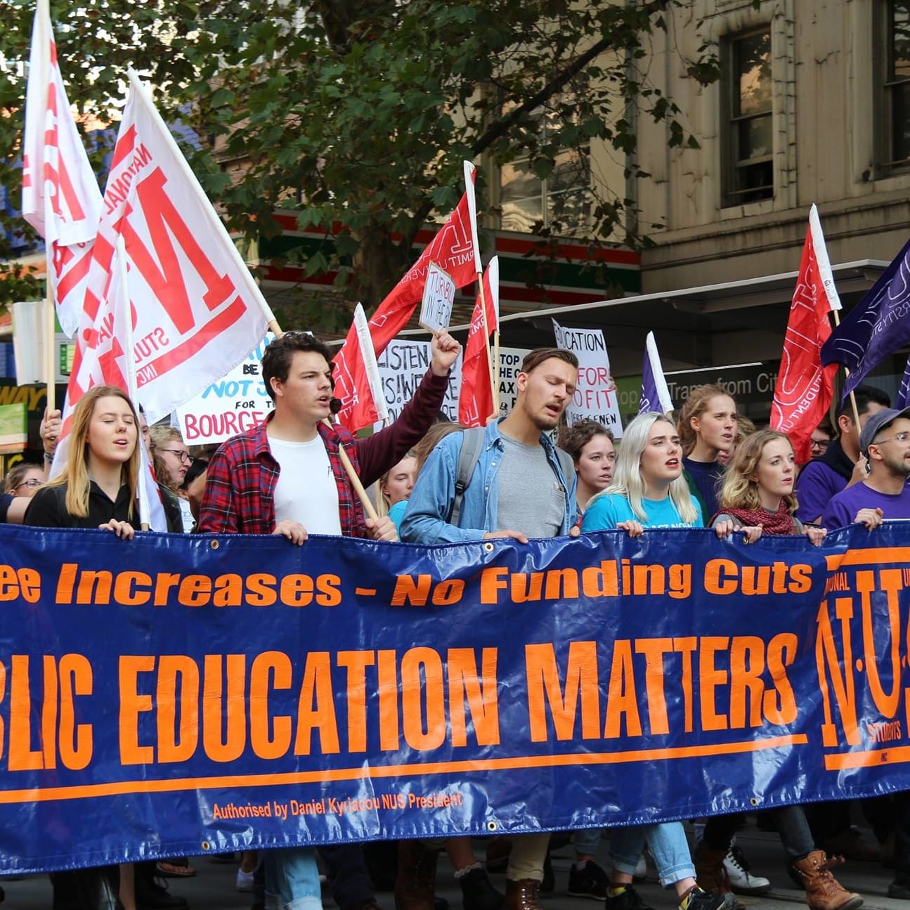 University students demand Federal Government drops education policies