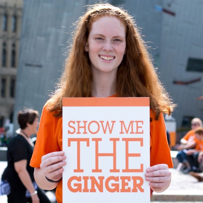 Ginger march rally got red hot