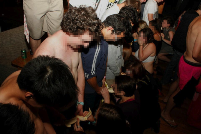 Sex and booze games at uni camps: Have your say