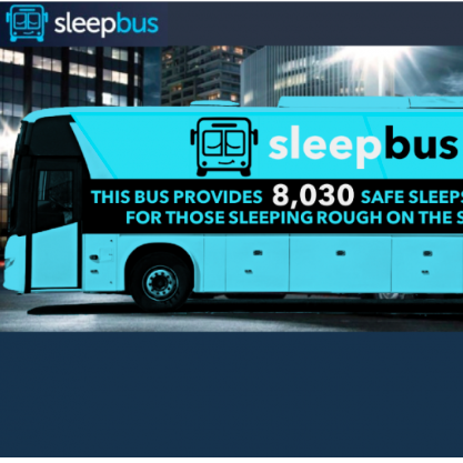 Sweet dreams: donated bus to help homeless sleep safe and sound