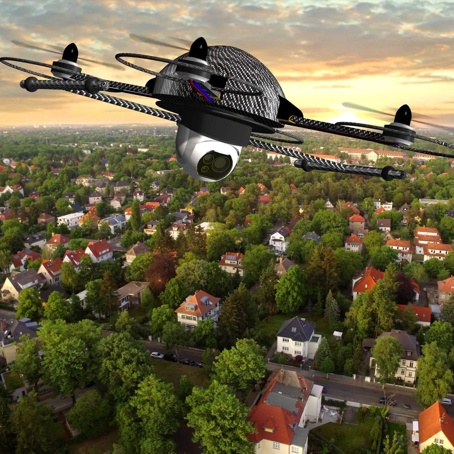 Earth-bound rules for high-flying drones