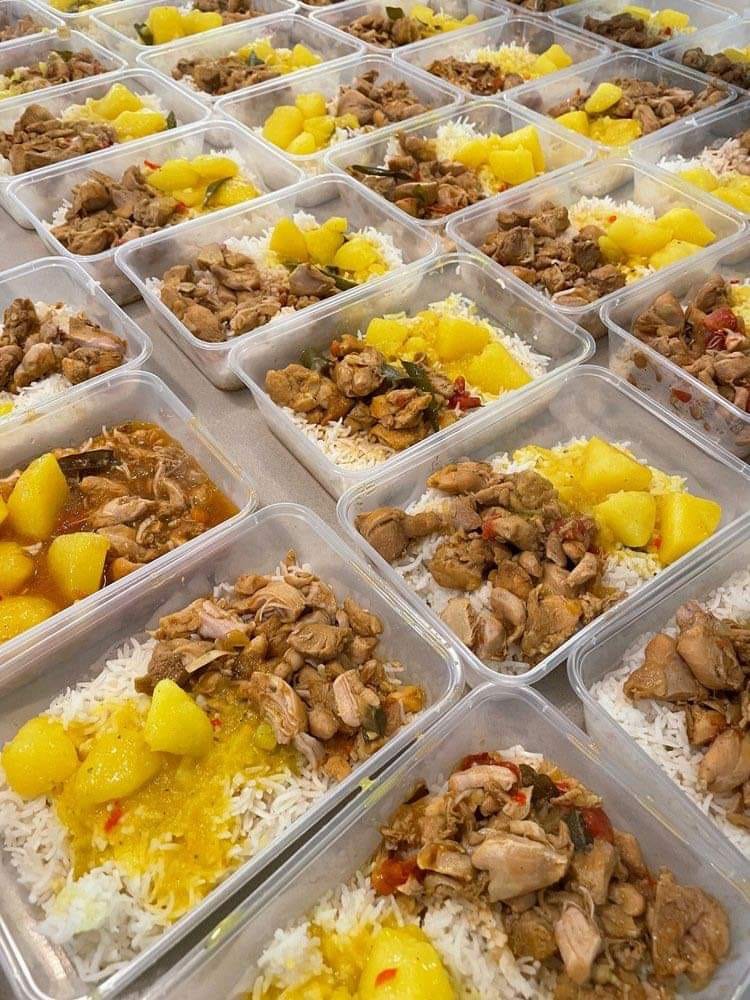 It’s the Little Things Community meals packed and ready for dispatch.
Photo: Supplied, It’s the Little Things community