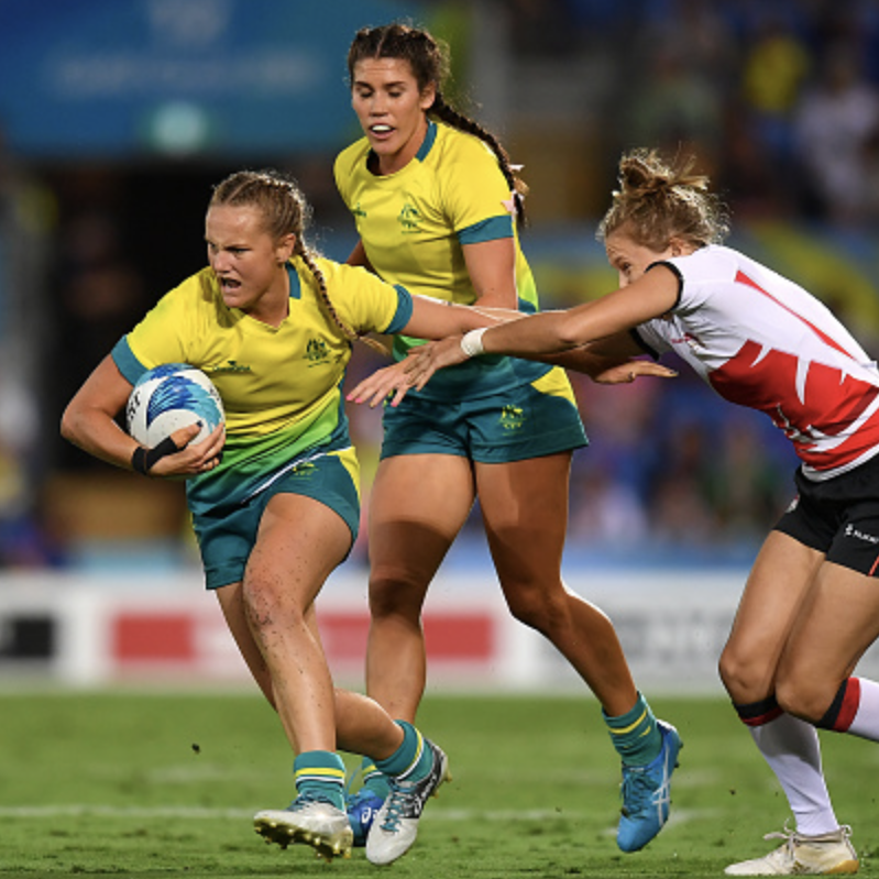 Australian women well placed for Sevens gold after massive first day