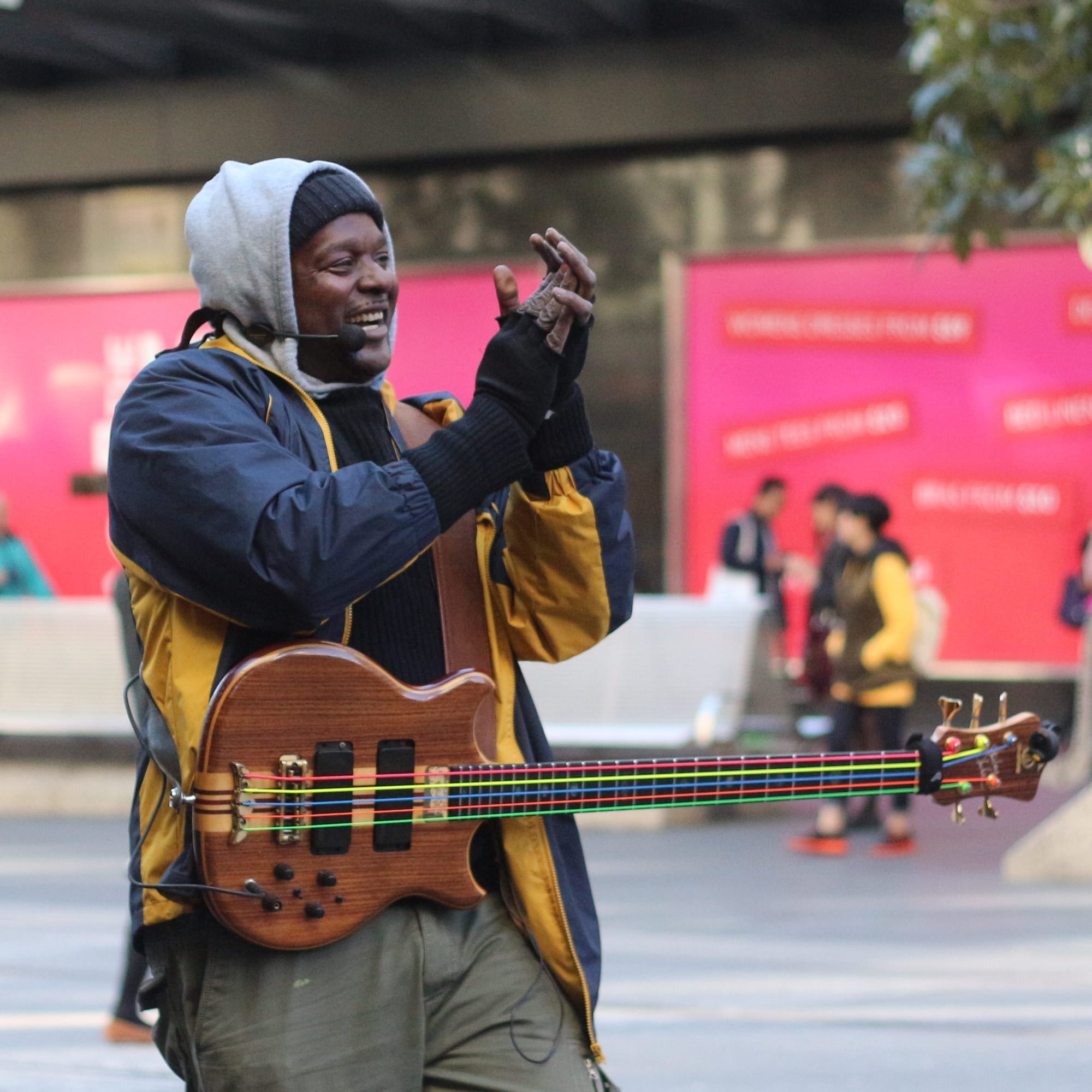 New world coming: Buskers have their say