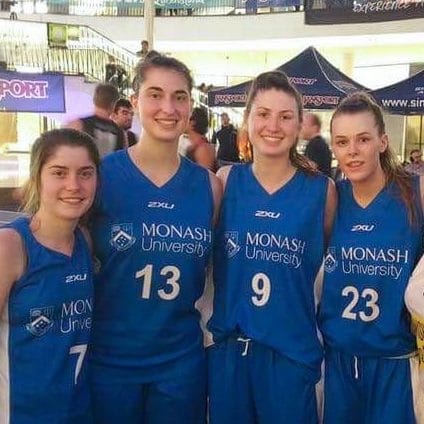 Monash women’s 3x3 basketball team shoots for the world title
