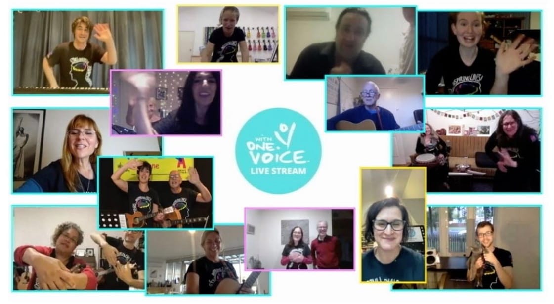 Singing the praises of an online choir during lockdown