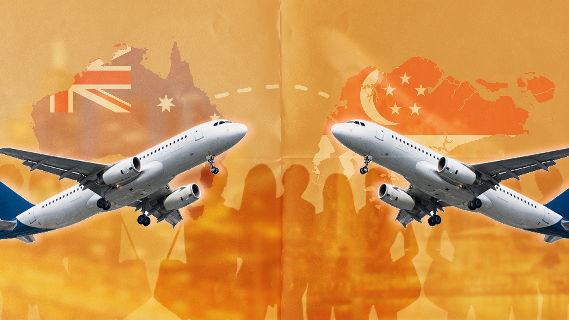 Singaporeans ready for takeoff to Australia await a clear path