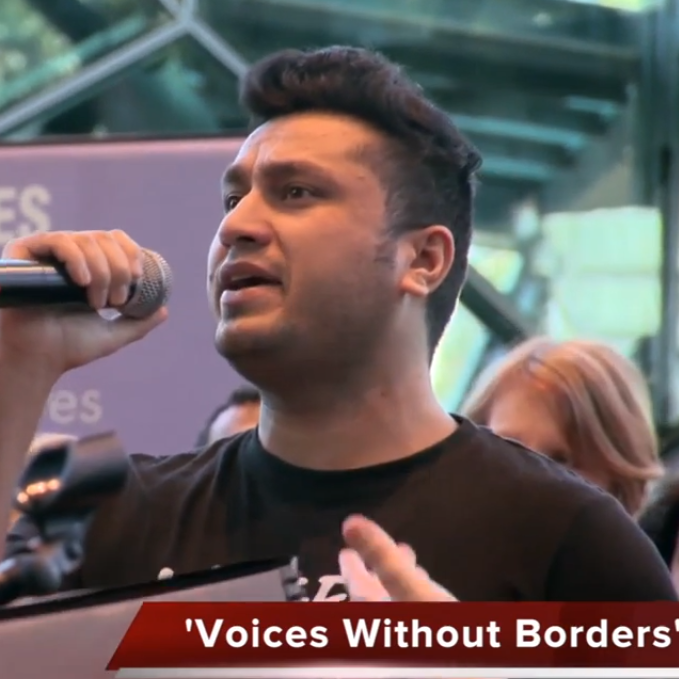 From idol to refugee