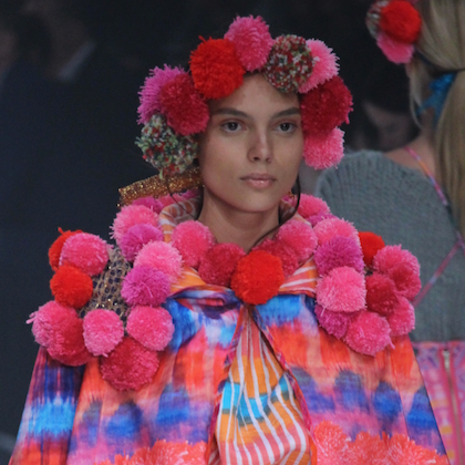 How it's done: Fashion grad's knockout runway display