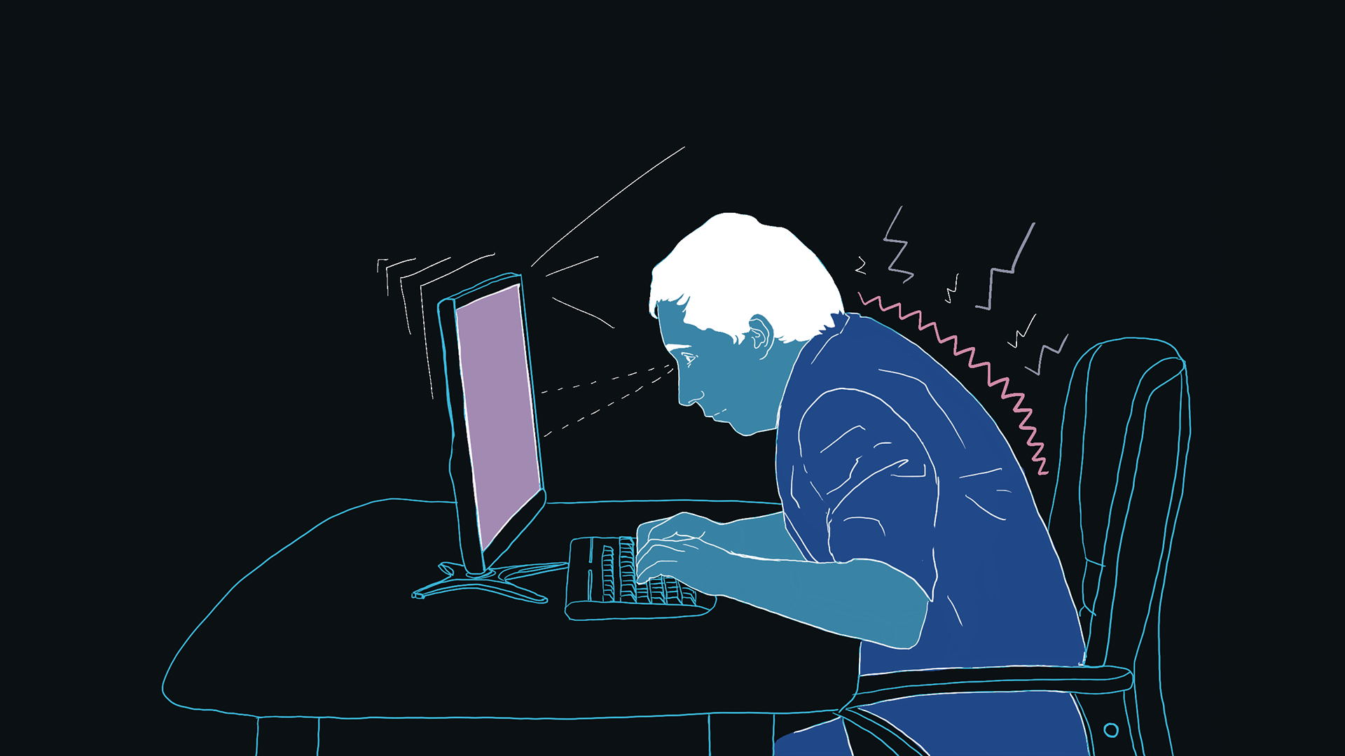 Lockdown a literal pain in the neck (and back) for many