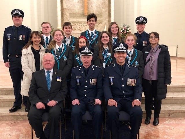 Safety Lesson: students help police keep crime off the streets