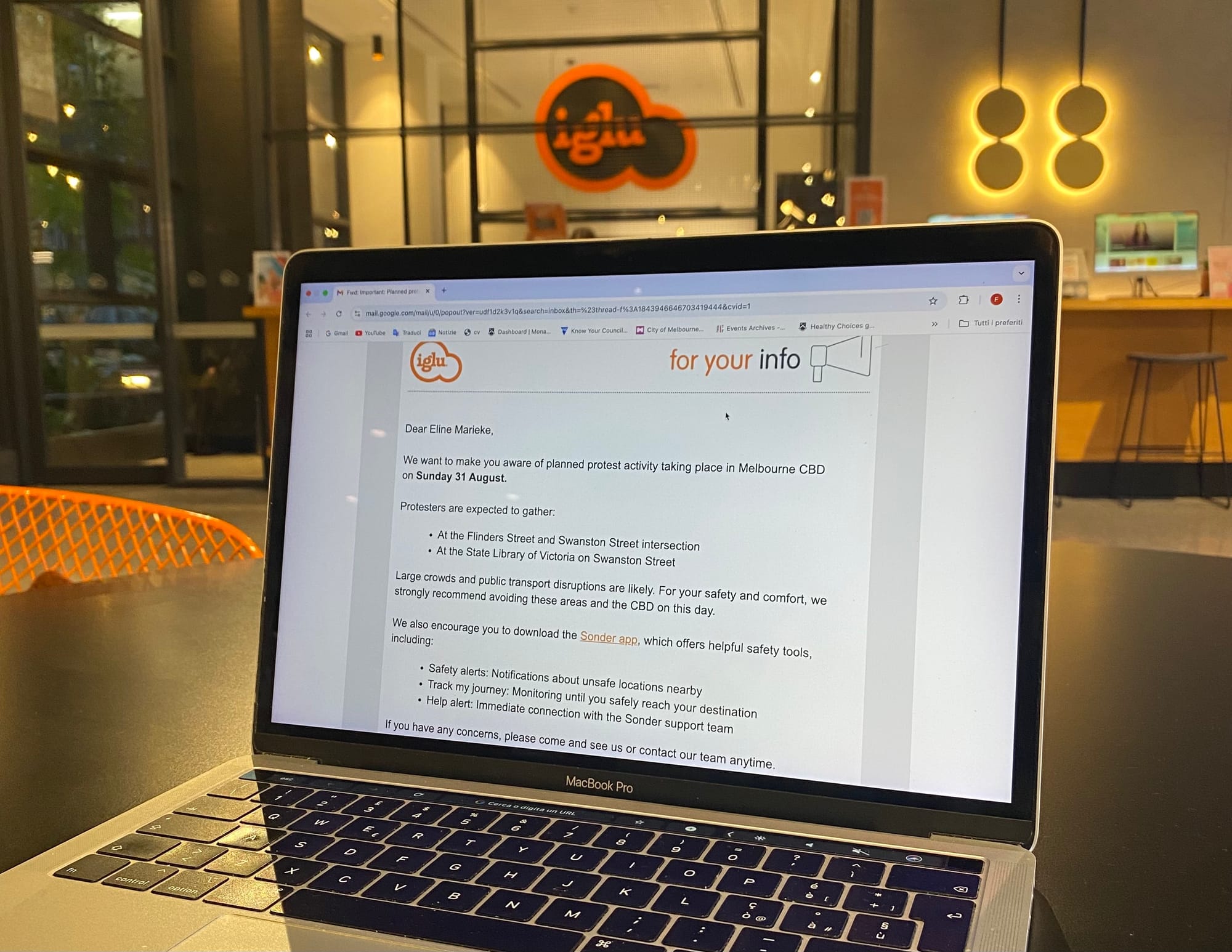 Can anti-immigration protests and international students cohabit?