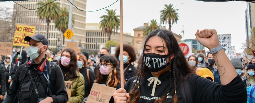 “Racism is worse than this pandemic”: Multicultural Melbourne turns out for Black Lives Matter protest post image