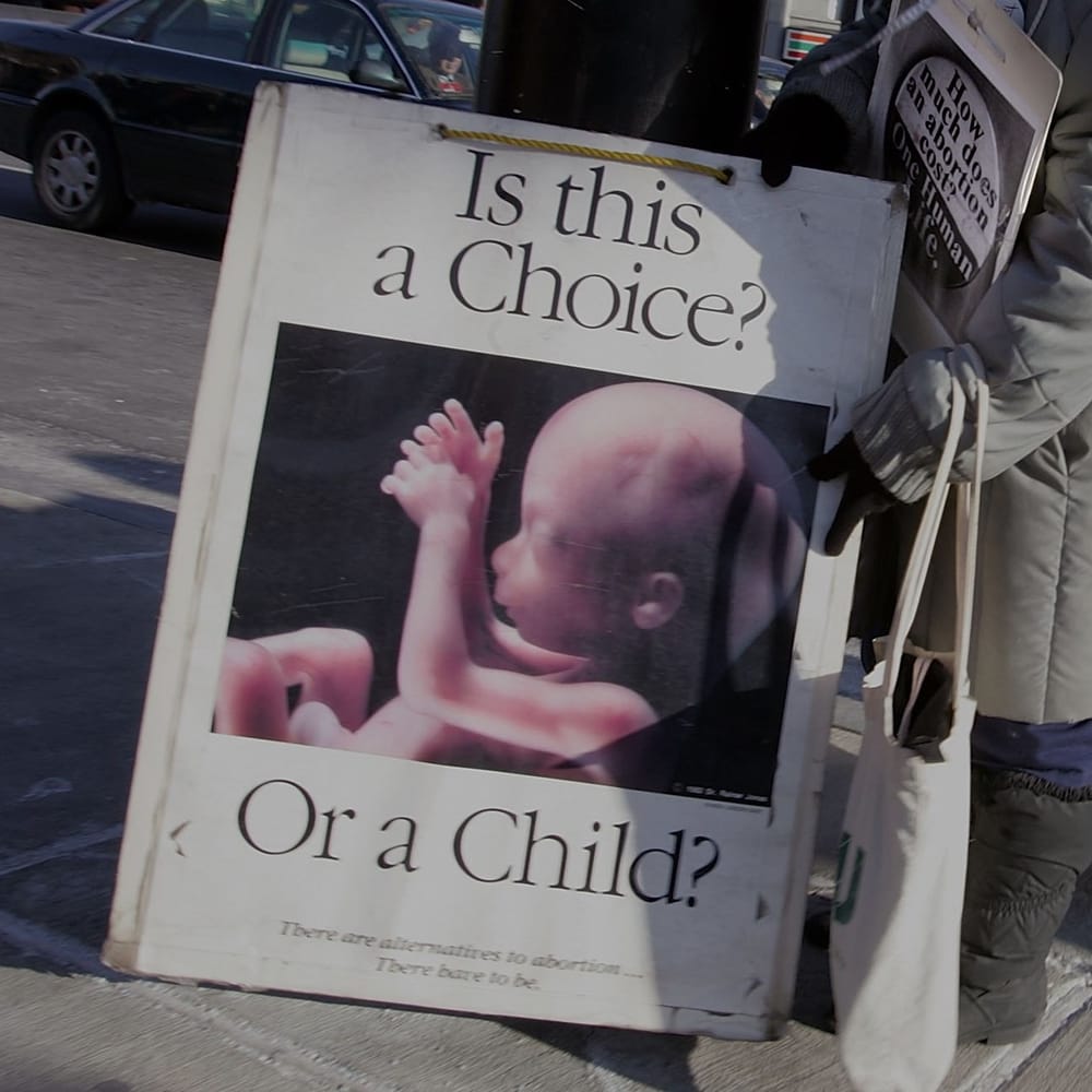 Coerced or counselled? Pro-life supporters say they're there to help post image