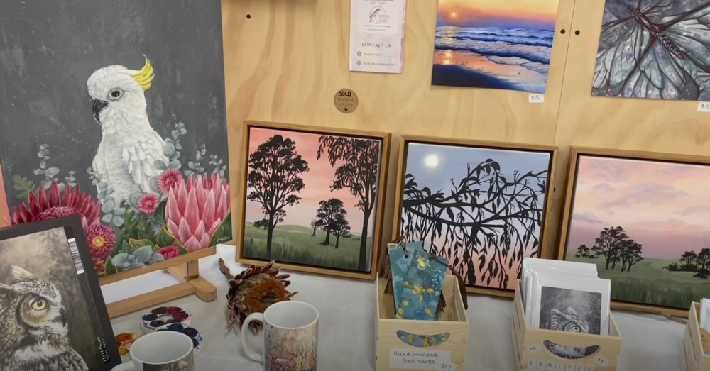 Yarra Ranges artist finds success painting surrounding beauty post image