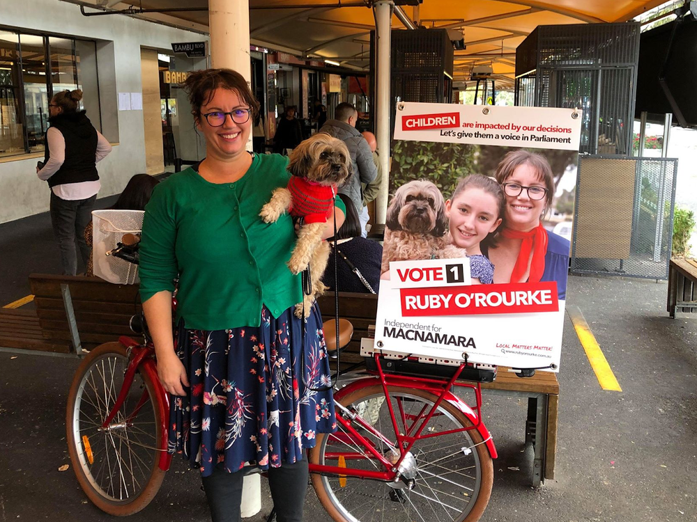 Independent Macnamara candidate Ruby O’Rourke wants young people in parliament post image