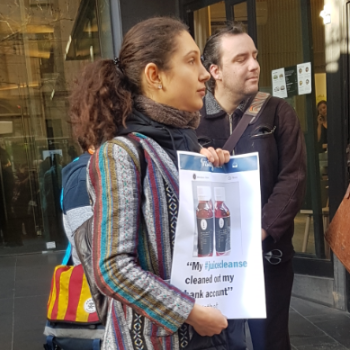 Pressed Juices: Struggling young workers protest against lack of pay post image