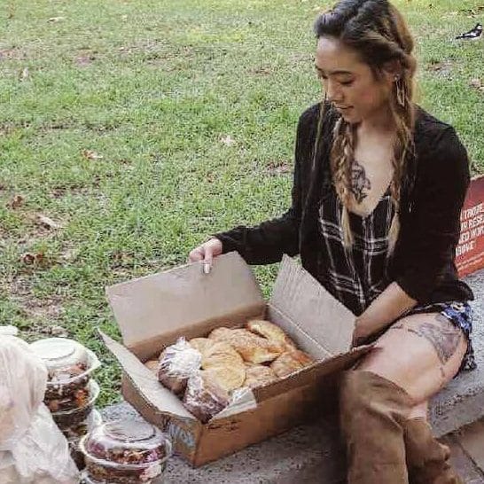Uni students rescue food for homeless post image