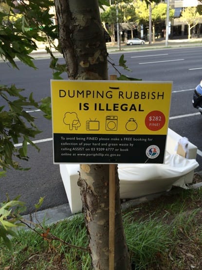 Plans for CCTV in Port Phillip to catch illegal rubbish dumpers post image