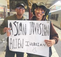 YouTube duo goes viral for trolling anti-immigration protesters post image