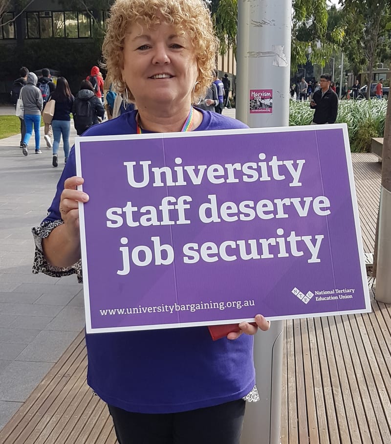 Monash staff strike for better pay and conditions post image