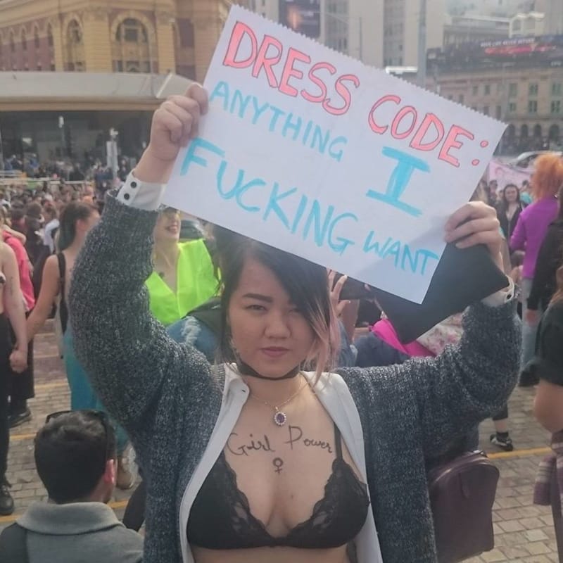 Stop blaming the victim: women march to condemn slut-shaming post image
