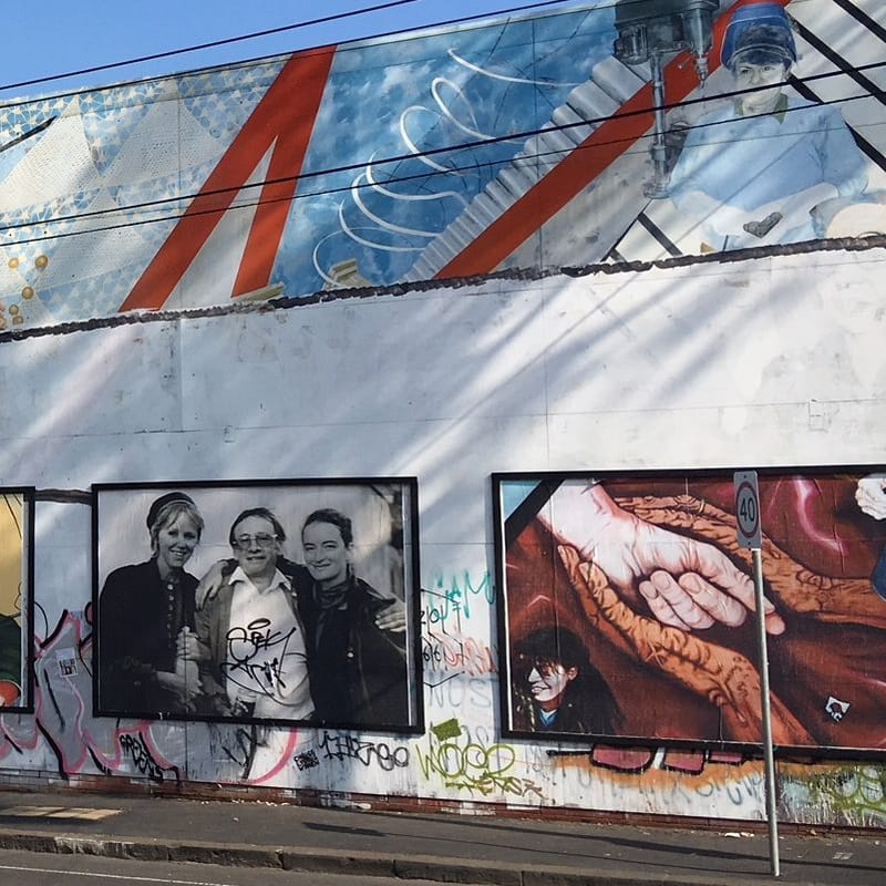 Mural vandalised, but message loud and clear post image