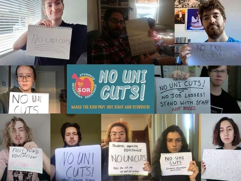 Monash students stand in solidarity with casual staff post image