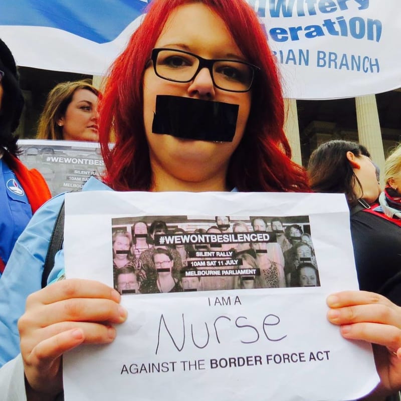 Refugees and activists speak out over gag order post image