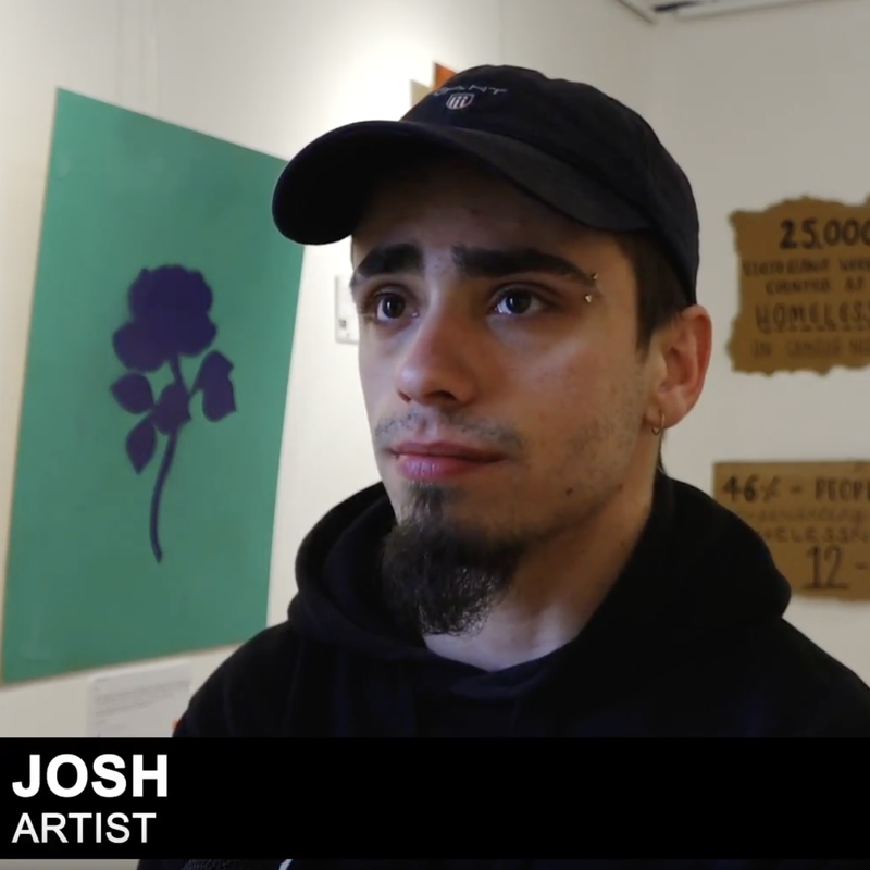 Creating art out of homelessness post image