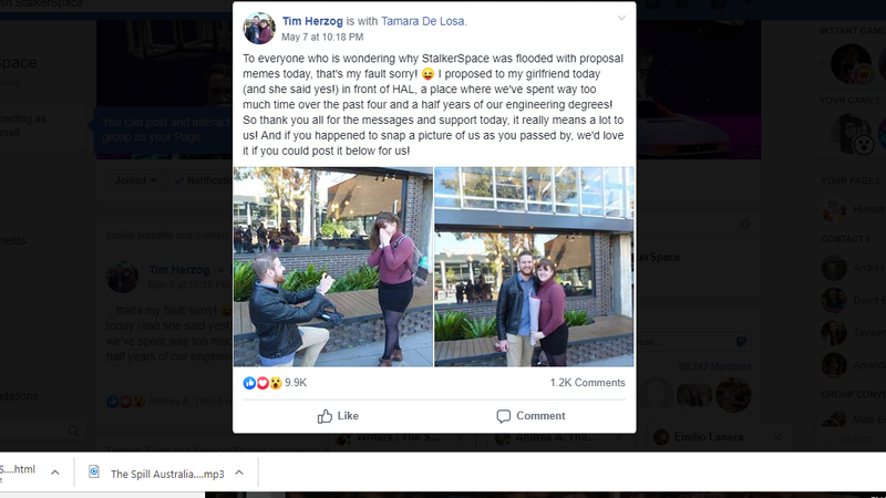 Monash University love story goes viral post image