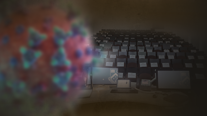 Eerie scenes at Monash University amid COVID-19 pandemic post image