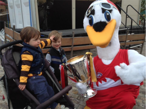 The crying swan: the Hawks fan inside the Sydney mascot suit post image