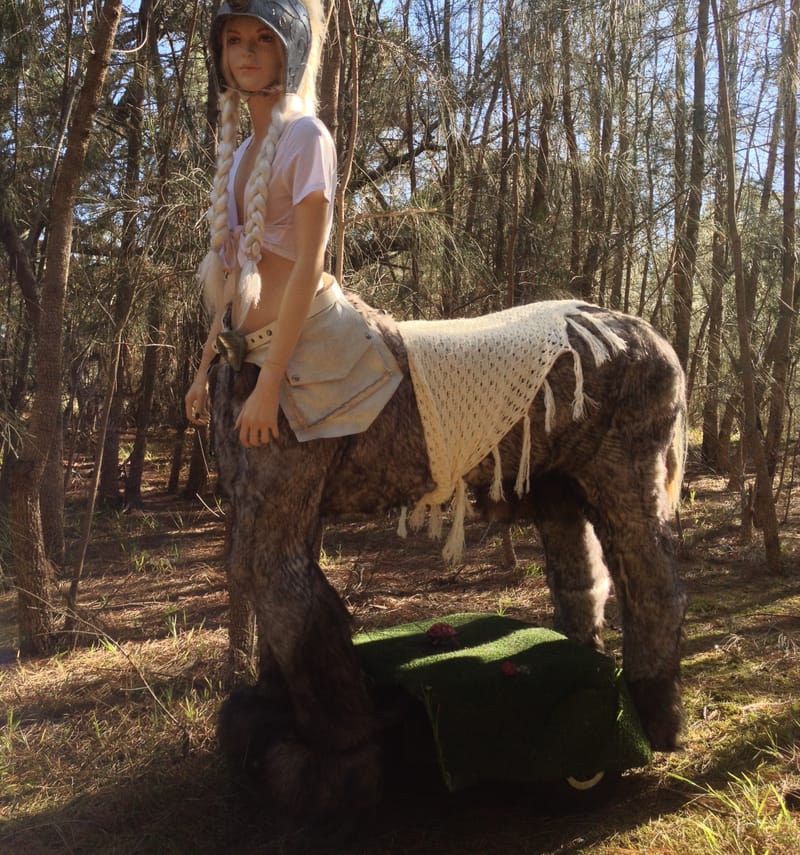 Animatronic centaur stolen from Brunswick West artist post image